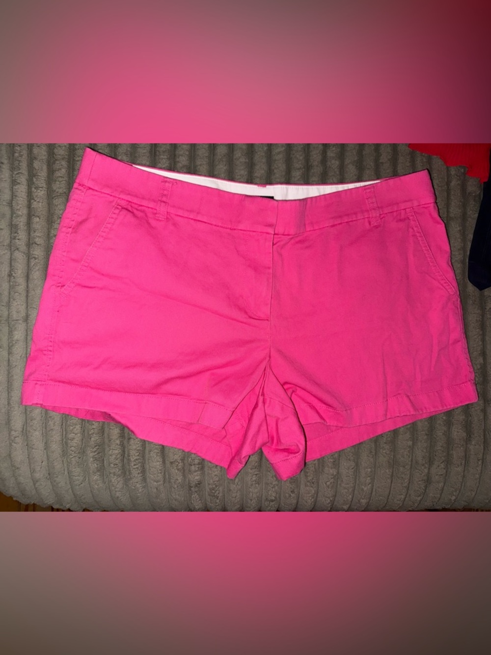 J crew pink shorts 14